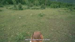 Picnic in the woods, I fucked my stepsister Diana Rider in the green nature